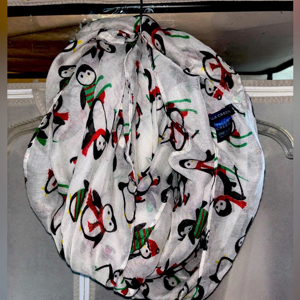 Penguin Infinity Scarf